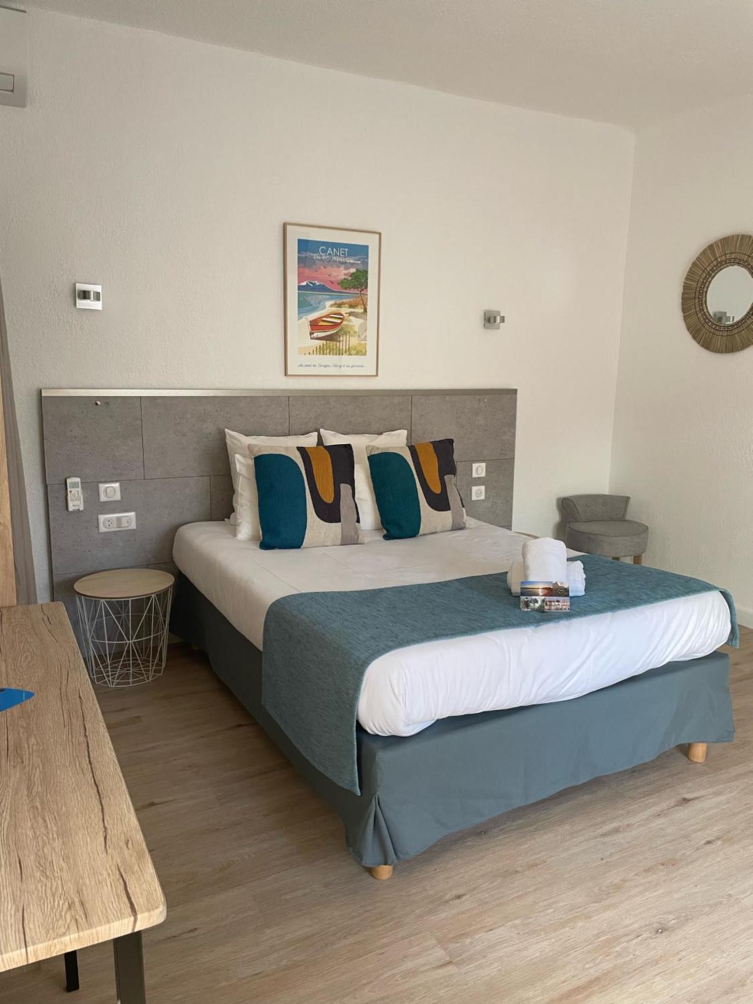Hotel Saint Georges, Face A La Mer Canet-en-Roussillon Bagian luar foto