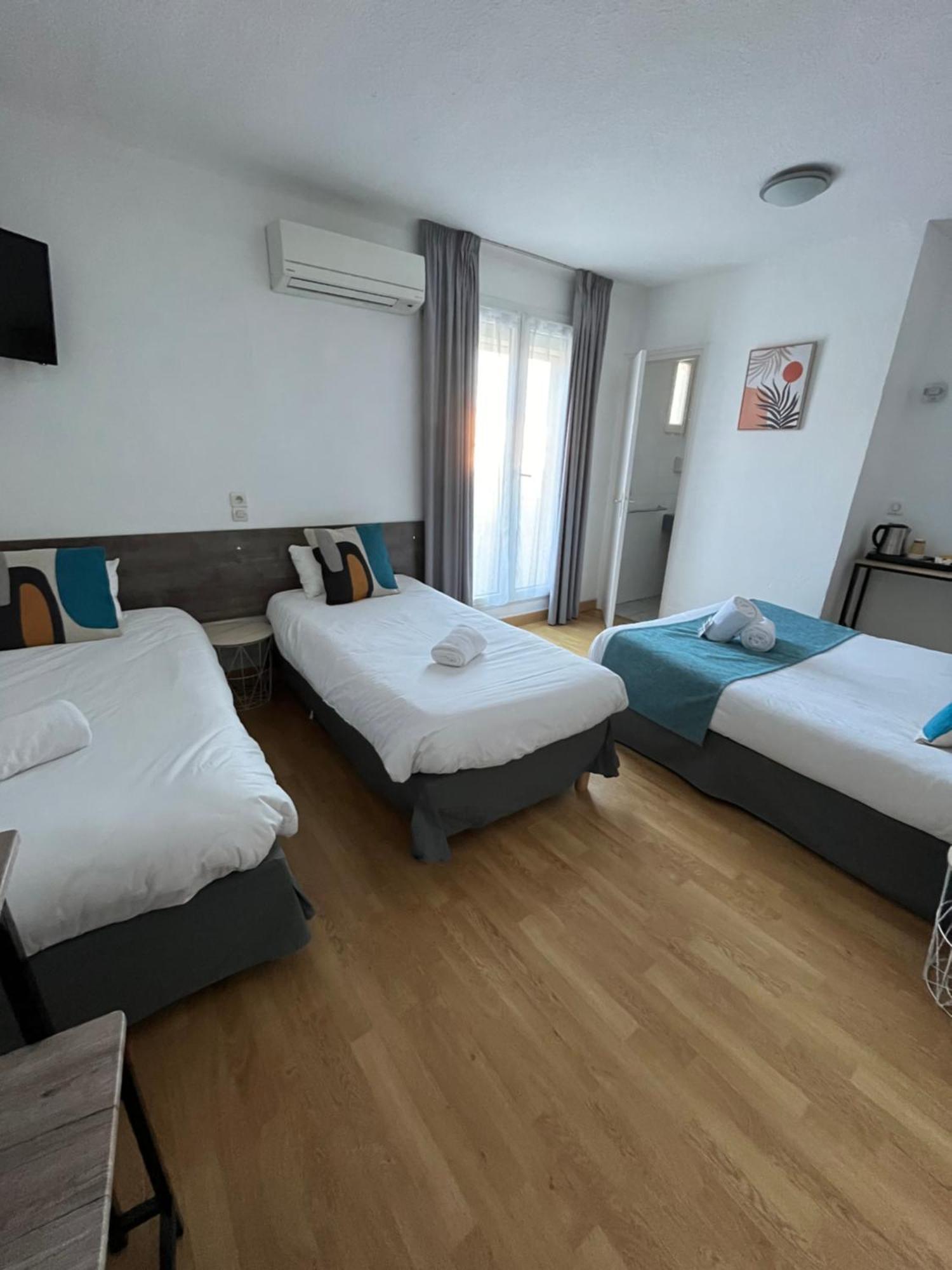 Hotel Saint Georges, Face A La Mer Canet-en-Roussillon Bagian luar foto