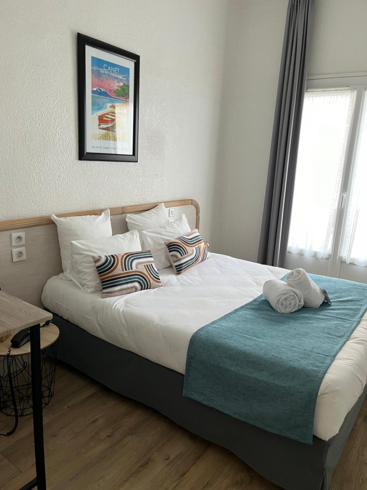 Hotel Saint Georges, Face A La Mer Canet-en-Roussillon Bagian luar foto