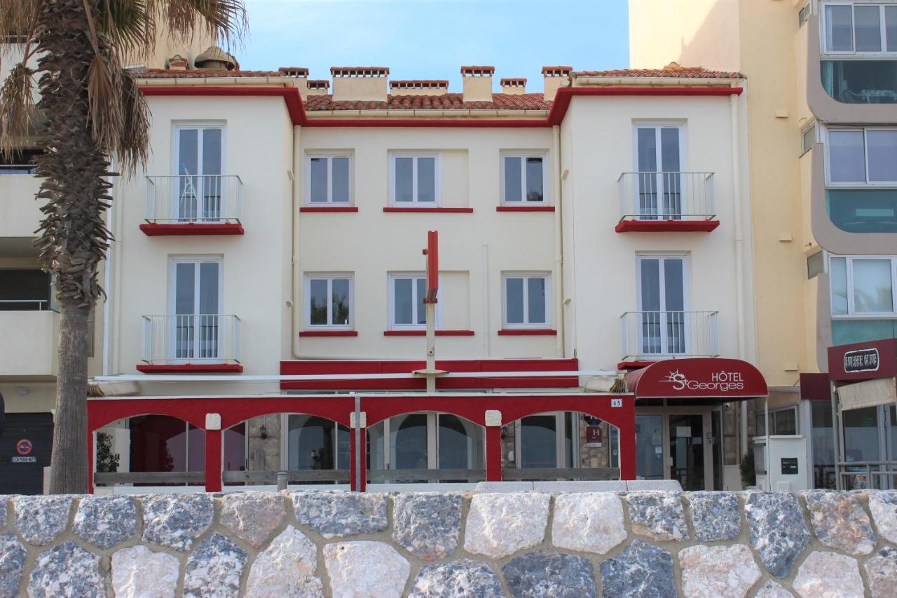 Hotel Saint Georges, Face A La Mer Canet-en-Roussillon Bagian luar foto